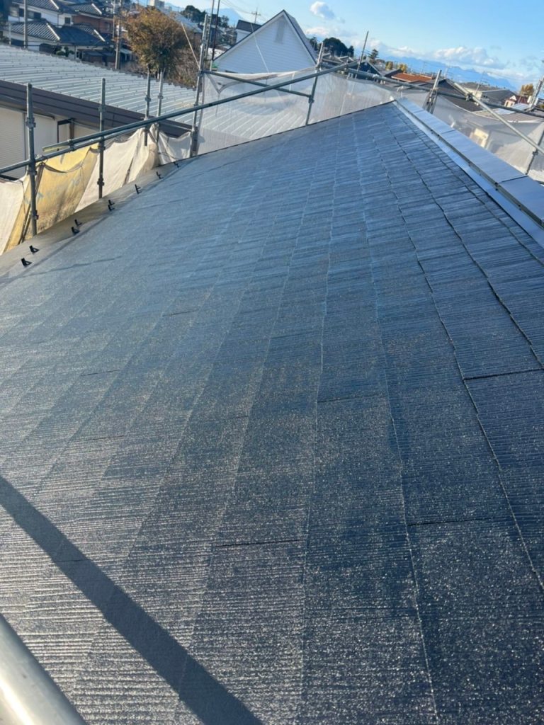 深谷市　SKリファイン　屋根塗装施工例